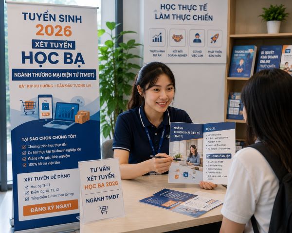 Thông Tin Chi Tiết Các Trường Xét Học Bạ Ngành TMĐT 2026